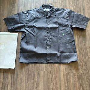 Classic Charcoal Button Down Shirt
